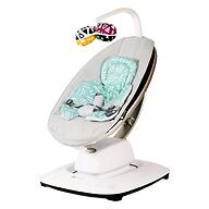Outlet! Кресло-качалка 4moms MamaRoo5 Grey в комплекте с вкладышем Mint/Mesh (Ал)