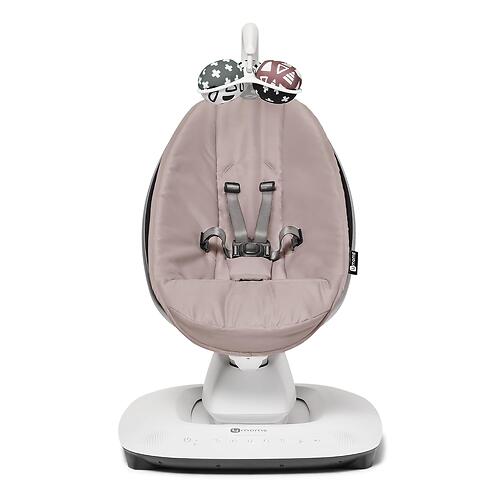 Кресло-качалка 4moms MamaRoo5 Rosewoo в комплекте с вкладышем Mint/Mesh (15)