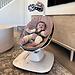 Кресло-качалка 4moms MamaRoo5 Rosewoo в комплекте с вкладышем Mint/Mesh (10)