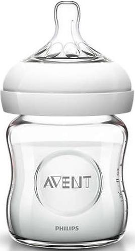 Бутылочка Avent для кормления стеклянная Natural 120мл (6)