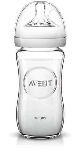 Бутылочка Avent для кормления стеклянная Natural 240 мл (9)