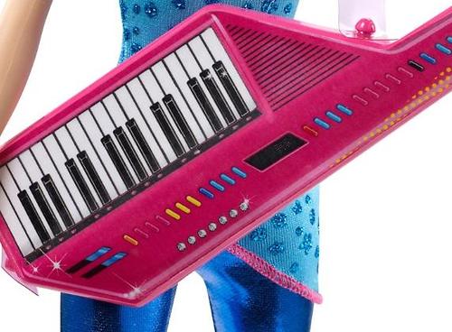 Кукла Barbie с клавишным синтезатором (7)