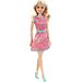 Кукла Barbie Сияние моды в розовом платье с цветочками (1)