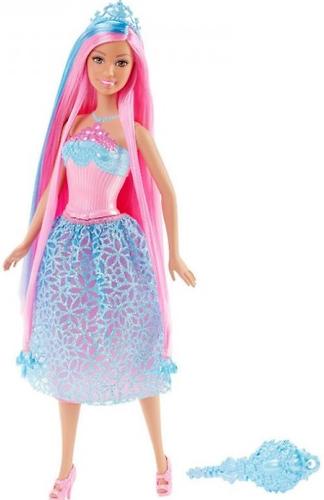 Кукла Barbie Принцесса с длинными Розовыми волосами DKB61 (3)