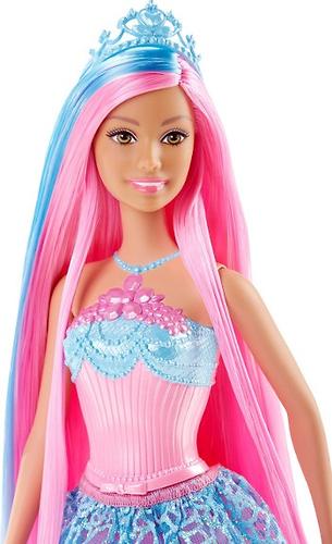 Кукла Barbie Принцесса с длинными Розовыми волосами DKB61 (4)