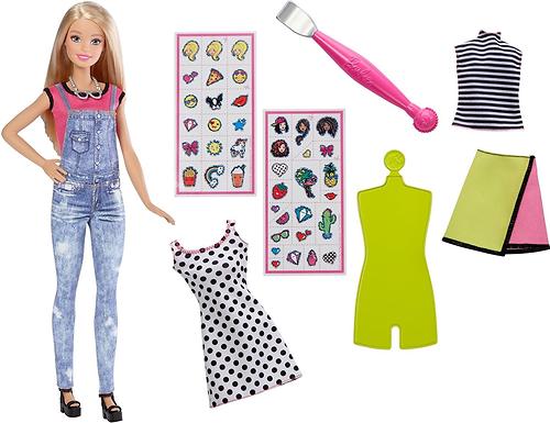 Игровой набор Barbie BRB.Модный мир Эмоджи Блондинка (7)