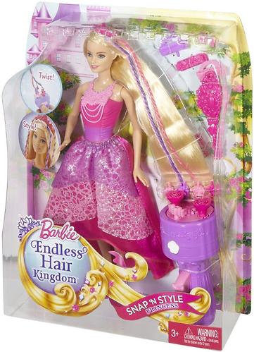 Кукла Barbie Модный мир Королевские косы (11)