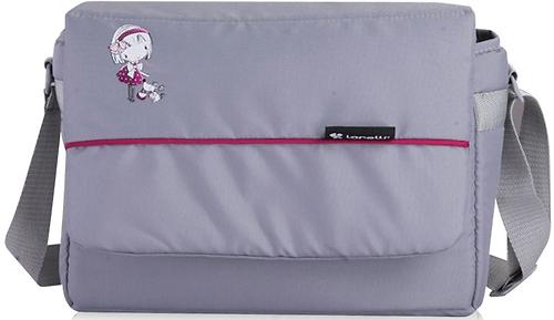 Коляска Bertoni APOLLO + сумка для мамы Grey-Pink Girl 1644 (6)