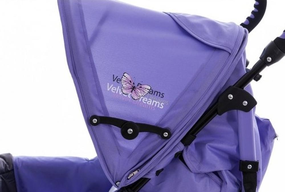 Коляска Bambini Shuttle + накидка на ножки Violet Butterfly в интернет ...