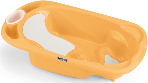Ванночка Cam Baby Bagno анатомическая с нескользящим покрытием Оранжевая (1)