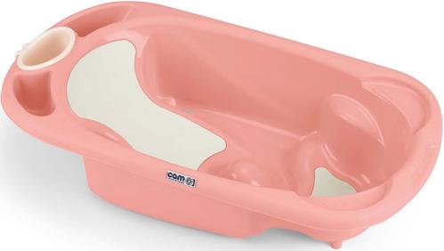 Ванночка Cam Baby Bagno анатомическая с нескользящим покрытием Розовая (1)