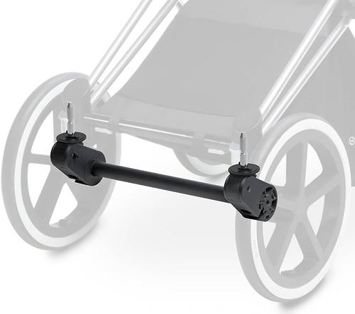 Адаптер-Ось передних колес Matt Black для коляски Priam (1)