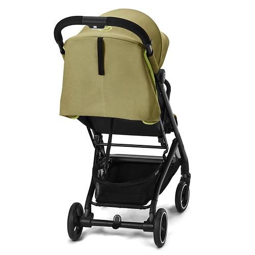 Коляска Cybex Beezy Nature Green с дождевиком и бампером (11)