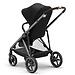 Коляска Cybex Gazelle S TPE Deep Black с корзиной и дождевиком (7)