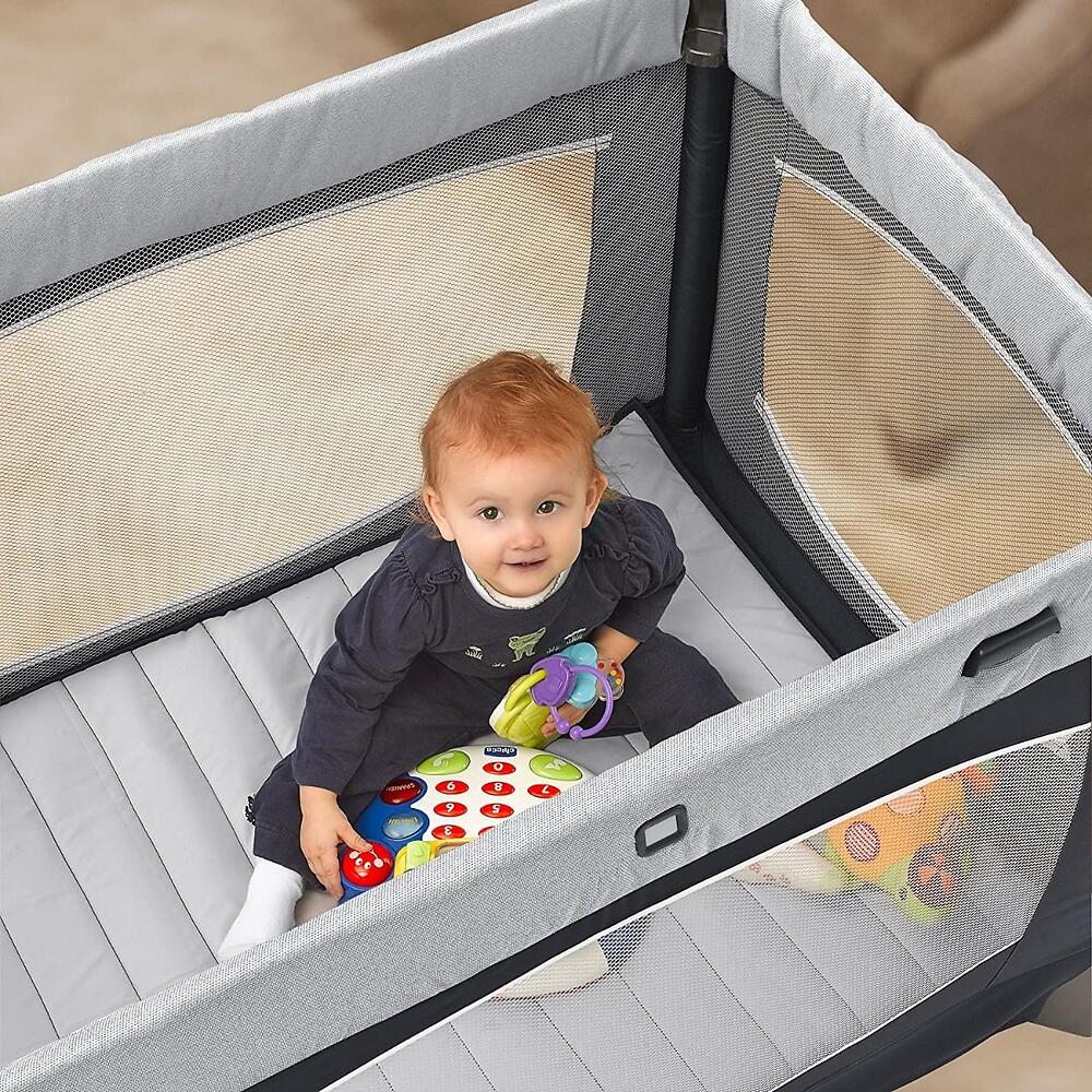 Манеж кровать chicco lullaby baby playard