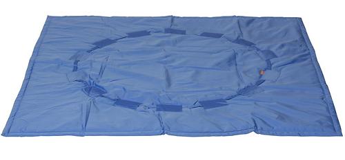 Коврик трансформер Чудо-Чадо + переносной коврик-сумка голубой/мишки (8)