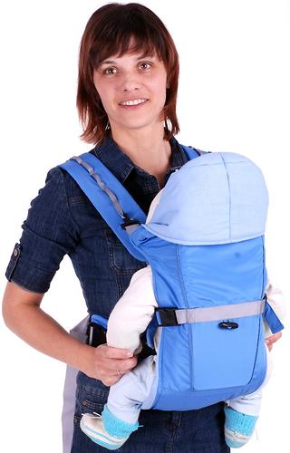 Кенгуру-рюкзак Чудо-Чадо Baby Active Simple голубой (6)