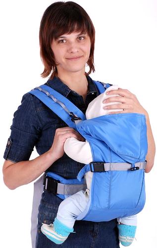 Кенгуру-рюкзак Чудо-Чадо Baby Active Simple голубой (8)
