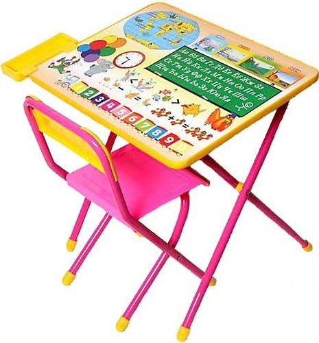 Набор детской мебели Дэми Глобус розовый (1)