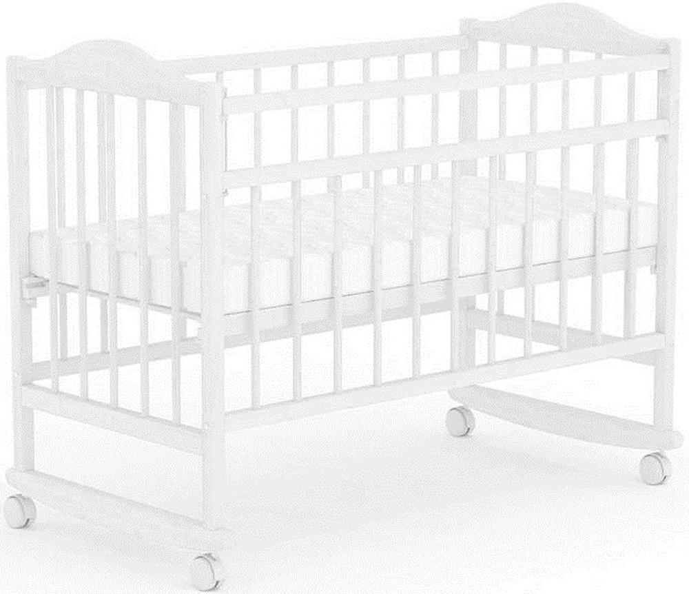 Кровать детская Фея 204 белый 0005512-03