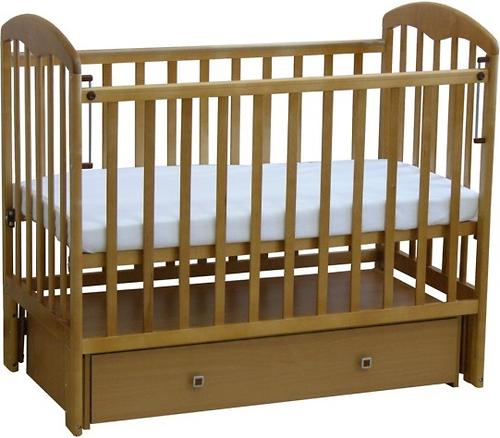 Кроватка детская ФЕЯ 328 медовый (4)
