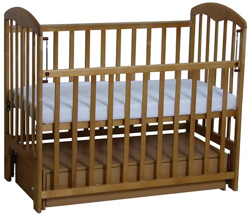 Кроватка детская ФЕЯ 328 орех (5)
