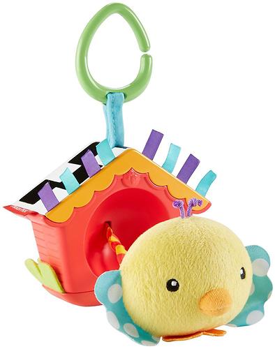 Мягкая игрушка-подвеска Fisher-Price Птенец в скворечнике (6)