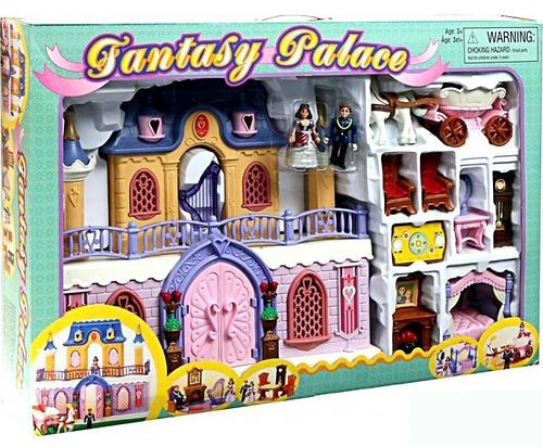 Keenway Fantasy Palace - дворец с каретой и предметами (5)
