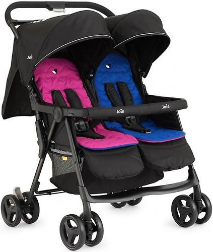 Коляска прогулочная Joie Aire Twin Pink & Blue (7)