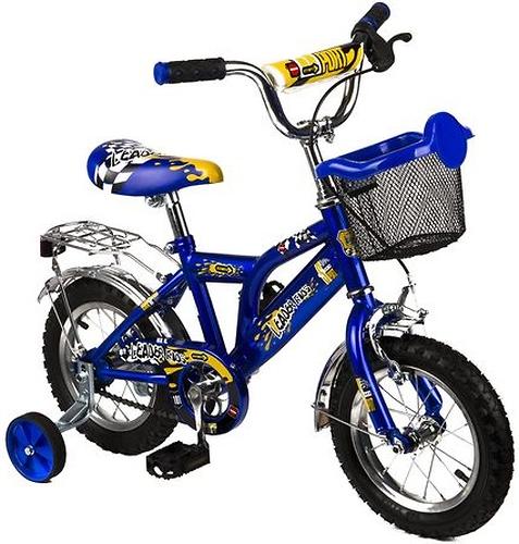 Велосипед 2-x колесный Leader Kids Синий (1)