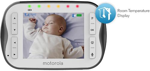 Видеоняняя Motorola беспроводная цветной LCD дисплей 3,5” MBP43S (4)