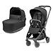 Коляска 2в1 Peg-Perego City Loop с люлькой Pop Up Bassinet True Black (1)