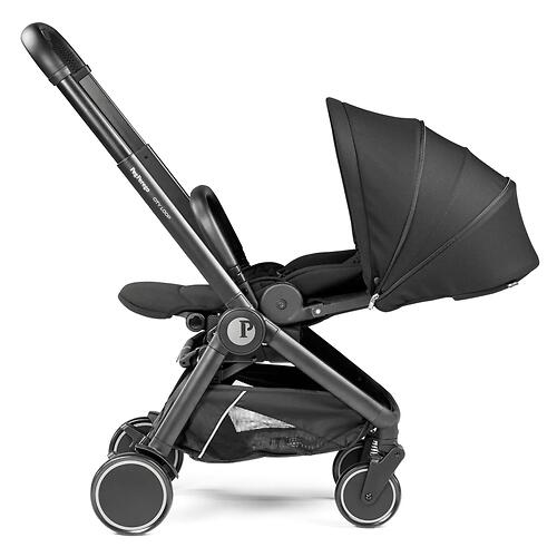 Коляска 2в1 Peg-Perego City Loop с люлькой Pop Up Bassinet True Black (19)