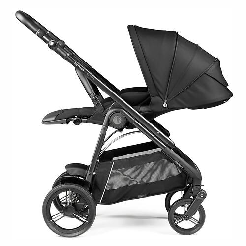 Коляска 2в1 Peg-Perego Veloce с люлькой Belvedere True Black (21)