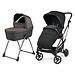 Коляска 2в1 Peg-Perego Vivace Bronze Noir с люлькой Belvedere 500 (1)
