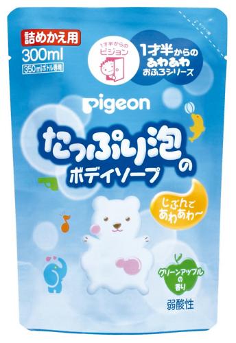 Мыло-пенка Pigeon для детей 18+ сменный блок (3)