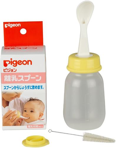 Бутылочка с ложкой для кормления Pigeon 120 мл (5)