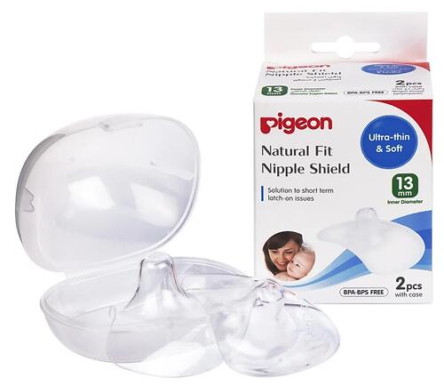 Накладки защитные на соски Pigeon силиконовые Natural Fit (3)