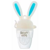 Ниблер Roxy Kids для прикорма Bunny Twist силиконовый Голубой