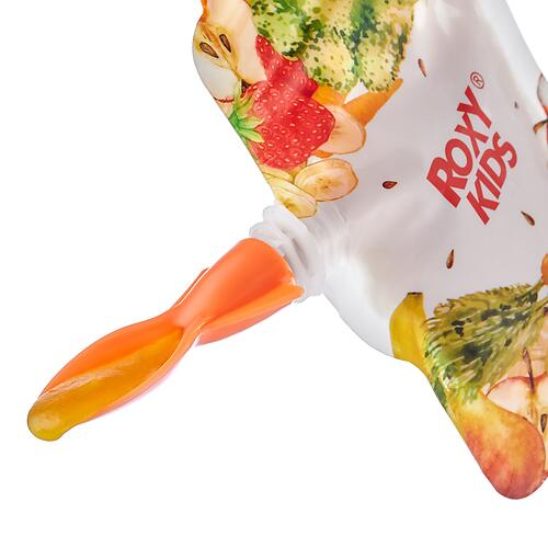 Пакеты для хранения фруктового пюре Roxy Kids с ложечкой 5 шт (10)