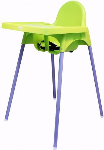 Стульчик для кормления Roxy Kids Fiesta Зеленый с вкладкой Горошек с разборными ножками (12)