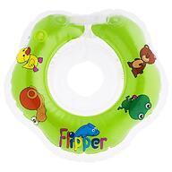 Круг на шею Roxy Kids Flipper для купания малышей 0+ Зеленый