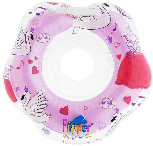 Круг на шею Roxy Kids Flipper Swan Lake Music розовый (10)