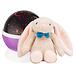 Ночник-проектор звездного неба Roxy Kids с игрушкой Bunny Фиолетовый + плюшевый Заяц (1)