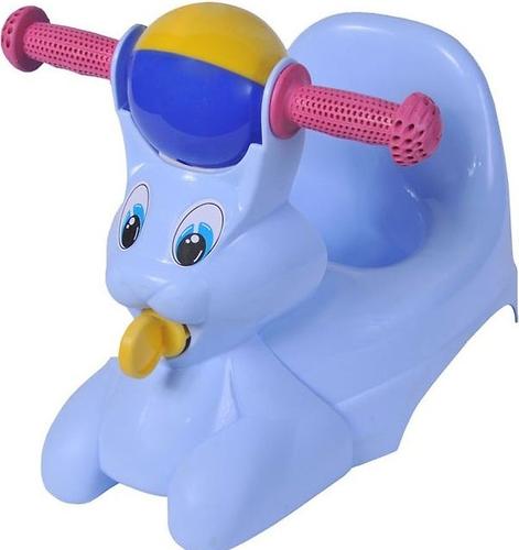 Горшок-игрушка Зайчик Голубой (1)