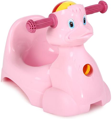 Горшок-игрушка Уточка Розовый (1)