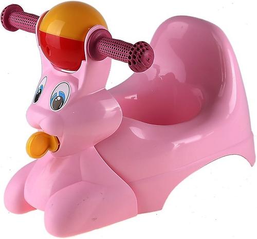 Горшок-игрушка Зайчик Розовый (1)