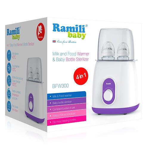 Универсальный подогреватель и стерилизатор 4в1 Ramili Baby BFW300 (4)