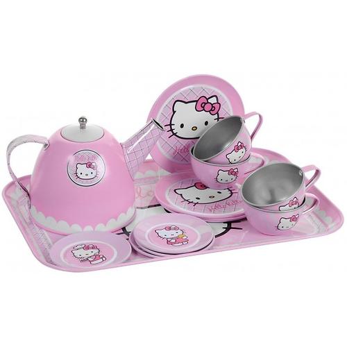 Набор посудки Smoby Hello Kitty металлической 14 предметов (5)