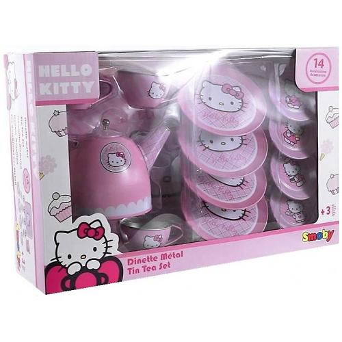 Набор посудки Smoby Hello Kitty металлической 14 предметов (6)